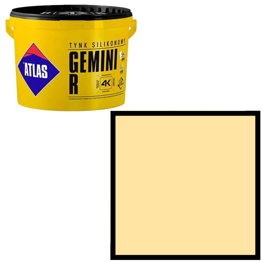 Tynk silikonowy Gemini R 25kg Atlas SAH 0252