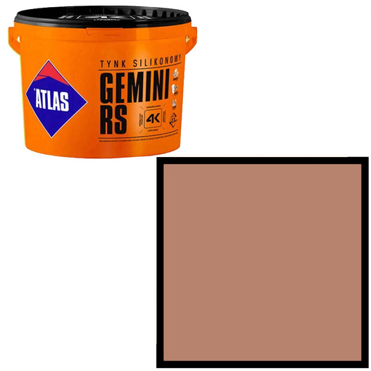 Tynk silikonowy Gemini RS 25kg Atlas SAH 0301