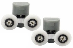 Górne rolki do kabiny prysznicowej 2 sztuki