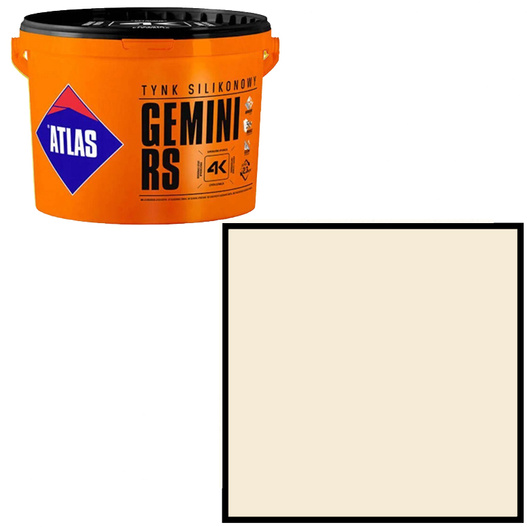 Tynk silikonowy Gemini RS 25kg Atlas SAH 0032