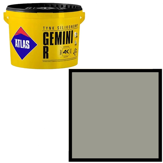 Tynk silikonowy Gemini R 25kg Atlas SAH 0377