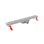 Odpływ liniowy ALFA z rusztem nierdzewnym 600mm