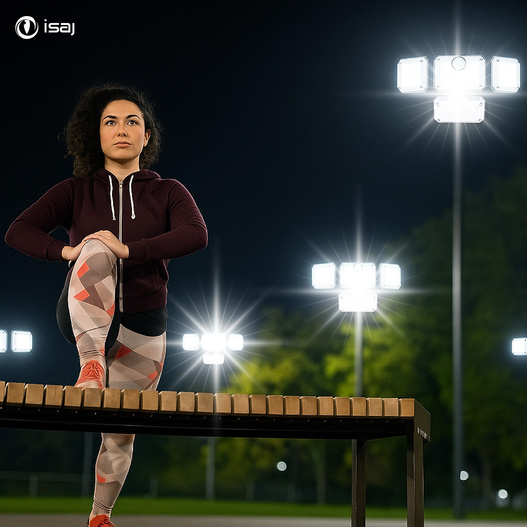 Lampa uliczna ISAJ 300 W 2500 lm zasilanie solarne