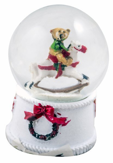 Świąteczna kula śnieżna 4,5 cm