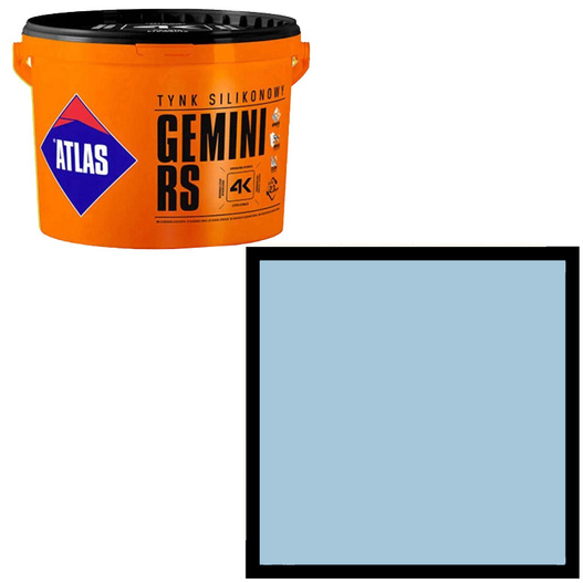Tynk silikonowy Gemini RS 25kg Atlas SAH 0342