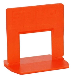 System poziomowania płytek klipsy 1mm 440 sztuk