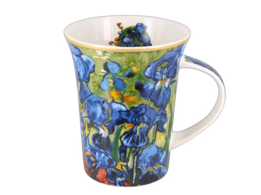 Kubek Classic Van Gogh Irysy pudełko z okienkiem Carmani