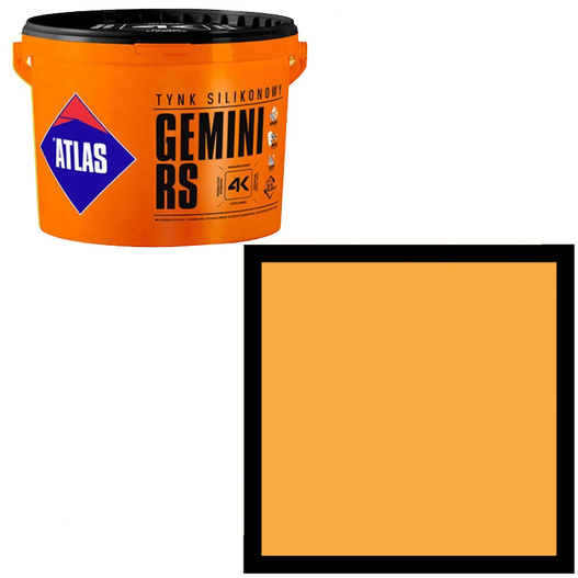 Tynk silikonowy Gemini RS 25kg Atlas SAH 0219
