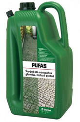 Pufas środek do usuwania glonów mchu pleśni 5l