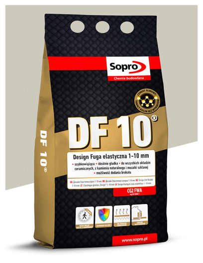 Fuga elastyczna DF 10 4kg 29. Jasny beż Sopro