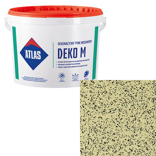 Tynk mozaikowy Deko M TM0 1,5mm 25kg Kolor 114 Atlas