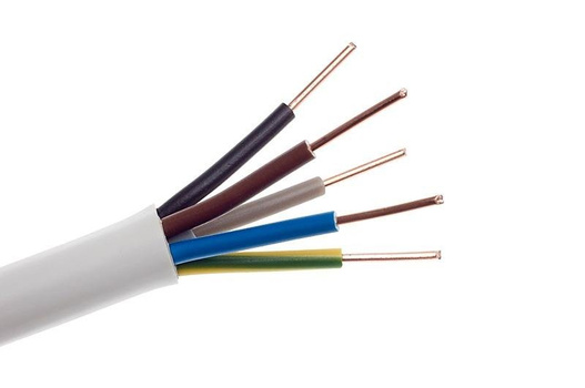 Przewód instalacyjny AKS ZIELONKA YDY 5x4 (1mb)