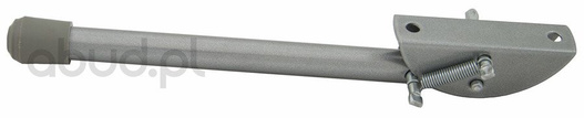 Stopka garażowa srebrna fi 12 mm