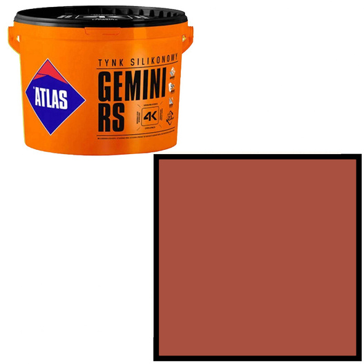 Tynk silikonowy Gemini RS 25kg Atlas SAH 0314