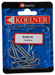 Haki kątowe 3,5 x 40 mm 12 sztuk Koelner