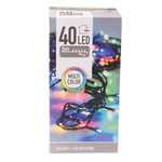 Lampki zewnętrzne/wewnętrzne 40 Led 3m multikolor