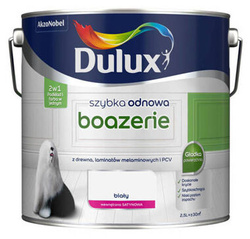 Farba Szybka Odnowa Boazeria biała 2,5L Dulux