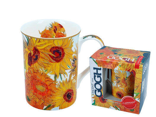 Kubek Classic Van Gogh Słoneczniki Carmani 350 ml