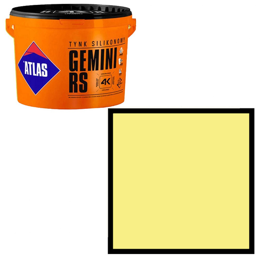 Tynk silikonowy Gemini RS 25kg Atlas SAH 0207