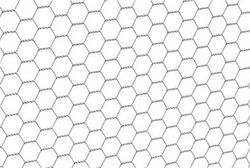 Siatka ogrodzeniowa sześciokąt ocynk 0,5x10m 13mm