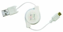 Kabel z łączem MIcroUSB do ładowania i transmisji