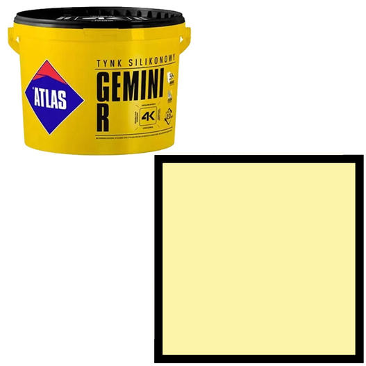 Tynk silikonowy Gemini R 25kg Atlas SAH 0198