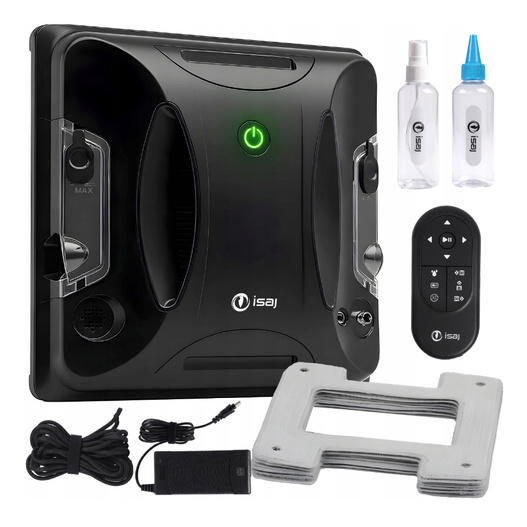 Robot do mycia okien ISAJ V1 + Pilot + Akcesoria WI-FI