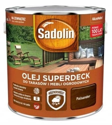 Sadolin Superdeck 2,5L Olej do tarasów Palisander
