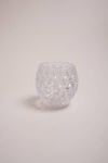 Świecznik na baterie wypukłe koła LED 6,5x7 cm