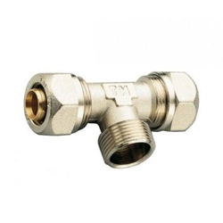 PEX trójnik 16 x 1/2 x 16 GZ