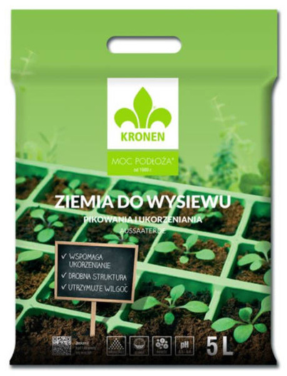 Ziemia do wysiewu i pikowania 5L Kronen