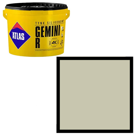 Tynk silikonowy Gemini R 25kg Atlas SAH 0193