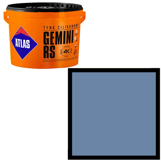 Tynk silikonowy Gemini RS 25kg Atlas SAH 0335