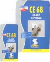 CE 68 gładź gipsowa  francuska 20kg SEMIN
