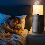 Nawilżacz powietrza ISAJ HA1 Oczyszcza Jonizuje Dyfuzor Aromaterapia