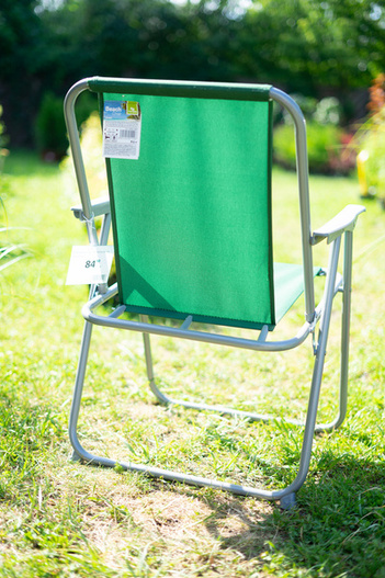 Składane krzesło plażowe turystyczne Happy Green
