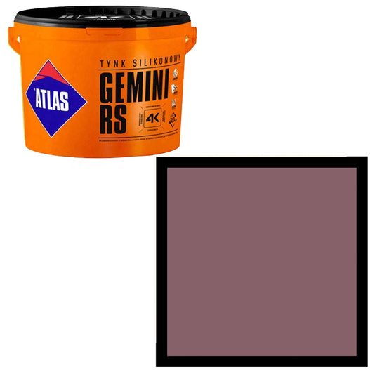 Tynk silikonowy Gemini RS 25kg Atlas SAH 0324