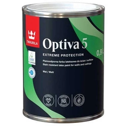 Farba lateksowa Tikkurila Optiva 5 Matt 0,9L Biała