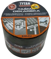 Taśma dekarska TYTAN 20cm/10m aluminium 
