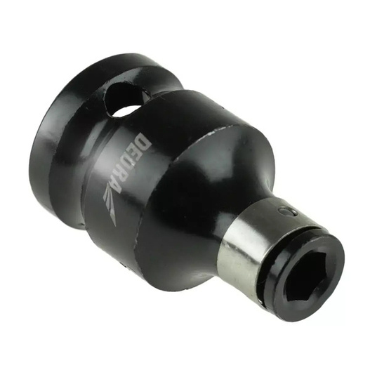 Adapter udarowy 1/2"-1/4" HEX 38mm Dedra