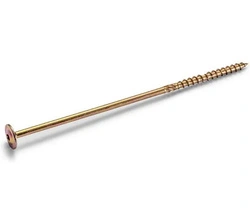 Wkręty ciesielskie do drewna z łbem podkładkowym 8x360mm 25szt