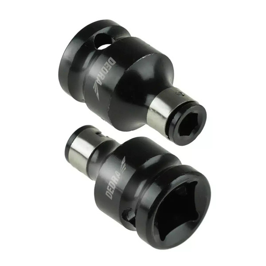 Adapter udarowy 1/2"-1/4" HEX 38mm Dedra
