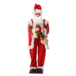 Mikołaj stojący śpiewający i tańczący 150cm