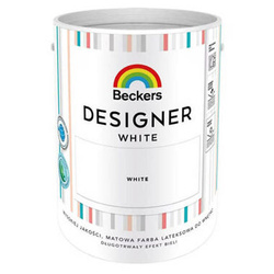 Farba lateksowa Beckers Designer White 5L