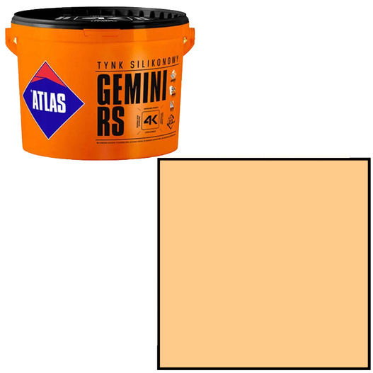 Tynk silikonowy Gemini RS 25kg Atlas SAH 0039