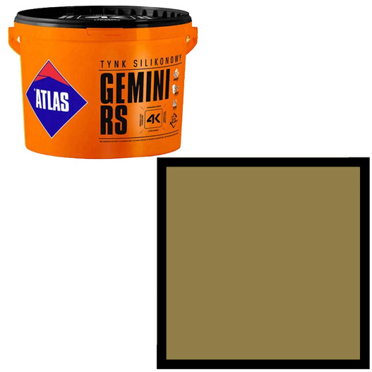 Tynk silikonowy Gemini RS 25kg Atlas SAH 0235