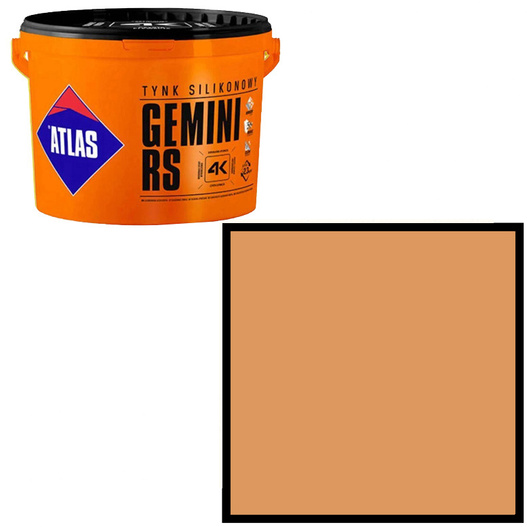 Tynk silikonowy Gemini RS 25kg Atlas SAH 0263