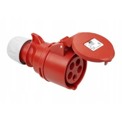 Gniazdo przenośne SHARK 32A 400V 3P+Z+N