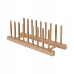 Stojak bambusowy na talerze 34x12,5cm