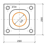Komin Schiedel pakiet startowy Quadro Pro 12 6mb
